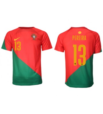 Portugalia Danilo Pereira #13 Koszulka Podstawowych MŚ 2022 Krótki Rękaw